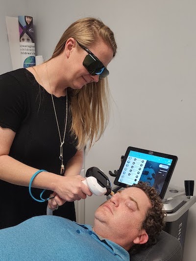 Photo of EnVision by InMode treatment being done